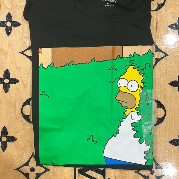 HOMER IN THE BUSHS TEE - Picture 1 of 1
